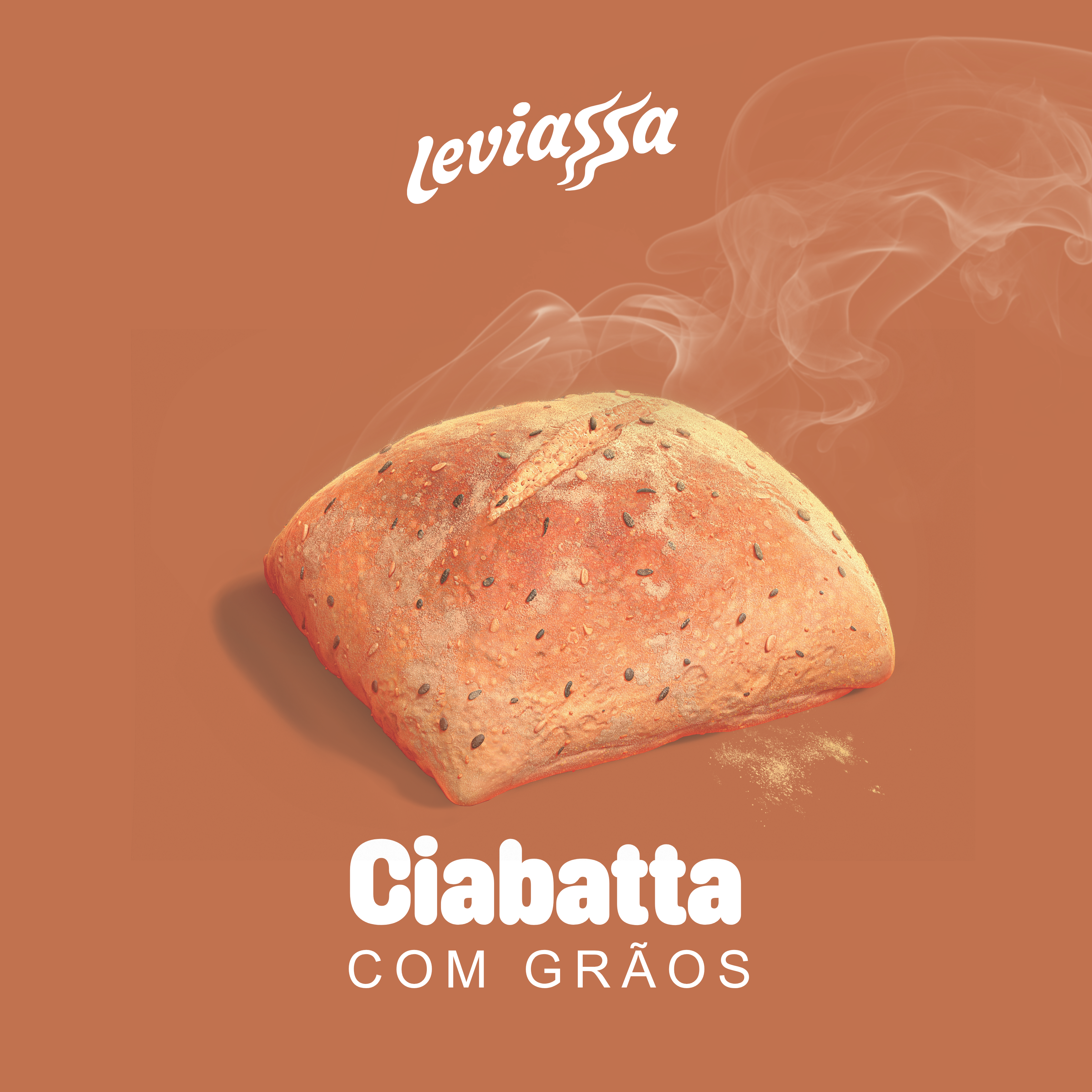 Ciabatta em Grãos