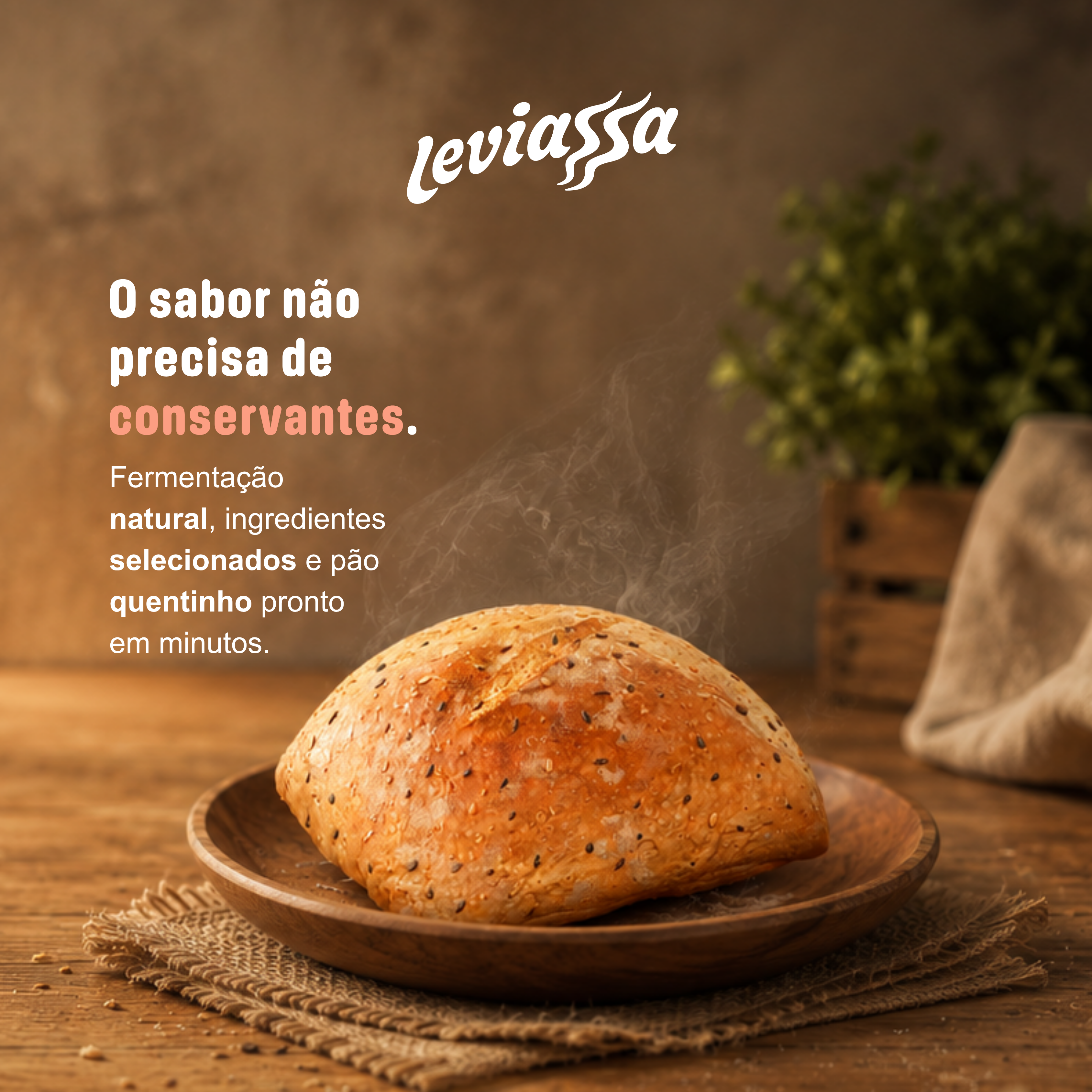Ciabatta em Grãos